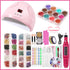 Nail Lamp Nail Art Sticker Drill Tool Set - ROUTINE FASHION