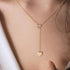 Long Pendant Heart-Shaped Necklaces Pendants For Women Simple Design Necklace Stylish Stainless Steel Jewelry Party Gift - ROUTINE FASHION