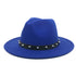 New Style Rivet Accessories Top Hat For Men and Women Woolen Hats - ROUTINE FASHION
