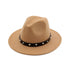 New Style Rivet Accessories Top Hat For Men and Women Woolen Hats - ROUTINE FASHION