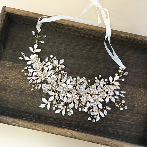 Wedding Dress, Hair Accessories, Headband - ROUTINE FASHION