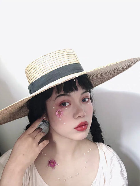 Eye And Face Decoration Patch Makeup Sticker Pearl Veneer Eye Makeup - ROUTINE FASHION