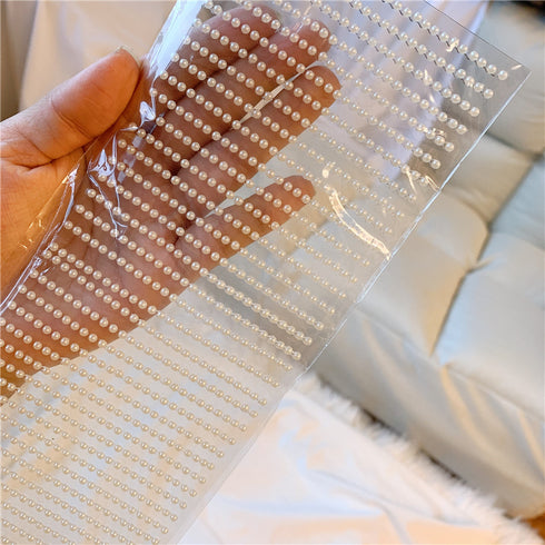 Eye And Face Decoration Patch Makeup Sticker Pearl Veneer Eye Makeup - ROUTINE FASHION