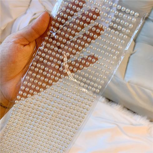 Eye And Face Decoration Patch Makeup Sticker Pearl Veneer Eye Makeup - ROUTINE FASHION