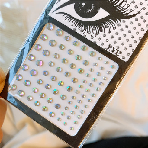 Eye And Face Decoration Patch Makeup Sticker Pearl Veneer Eye Makeup - ROUTINE FASHION