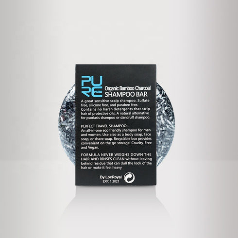 Hand-Extracted Soap Shampoo Bamboo Charcoal Shampoo Soap - ROUTINE FASHION