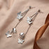 Tassel Zircon Earring Chain Double Earrings Ear Bone Studs - ROUTINE FASHION