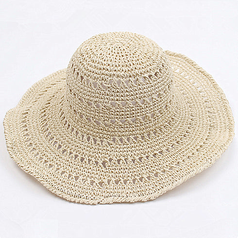 Summer Autumn Hats For Women Retro Flat Drooping Hat - ROUTINE FASHION