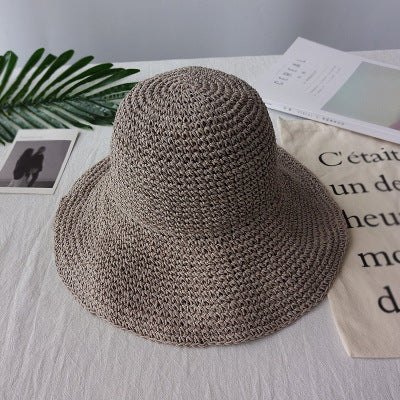 Summer Autumn Hats For Women Retro Flat Drooping Hat - ROUTINE FASHION
