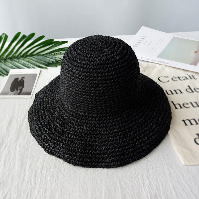 Summer Autumn Hats For Women Retro Flat Drooping Hat - ROUTINE FASHION