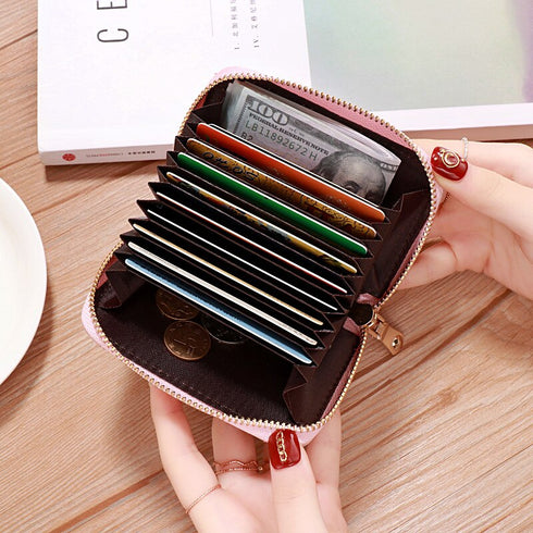 Women's Business Card Holder Small Organ Card Holder Cute Mini Card Holder - ROUTINE FASHION