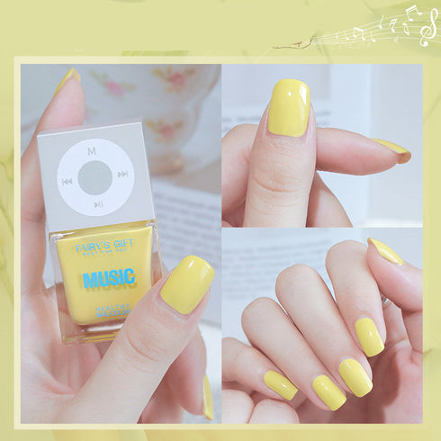 Odorless, Baking-free Nail Polish, Non-peelable Oily Nail Polish, Cherry Color Nail Polish - ROUTINE FASHION