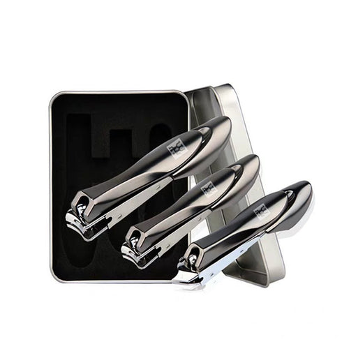 Shuangliren Same Nail Clipper Three Piece Set Household Nail Clipper Set Anti Splash Nail Clipper Wholesale - ROUTINE FASHION