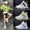 White Running Women Chunky Sport Shoes Woman Spring Summer Platform Sneakers - ROUTINE FASHION