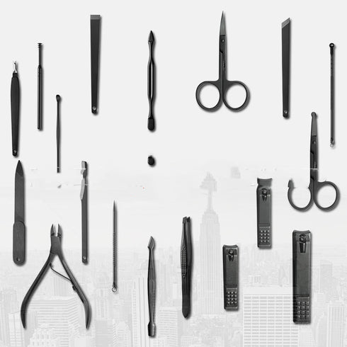 18-piece Nail Clippers Set Household Nail Clippers Nail Clippers - ROUTINE FASHION