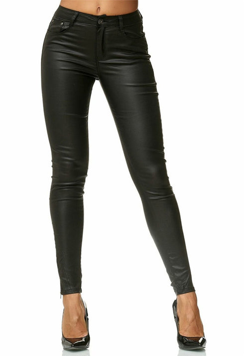 Faux Leather Pants For Women - ROUTINE FASHION