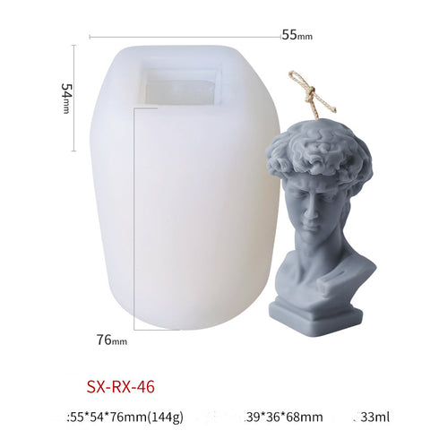 Roman Column Scented Candle Mold - ROUTINE FASHION