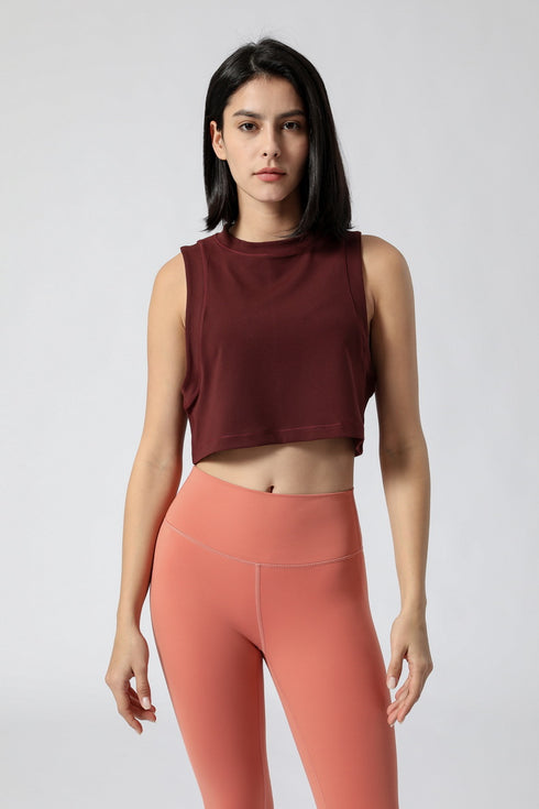 Yoga Fitness Vest Running Sports T-Shirt Women - ROUTINE FASHION