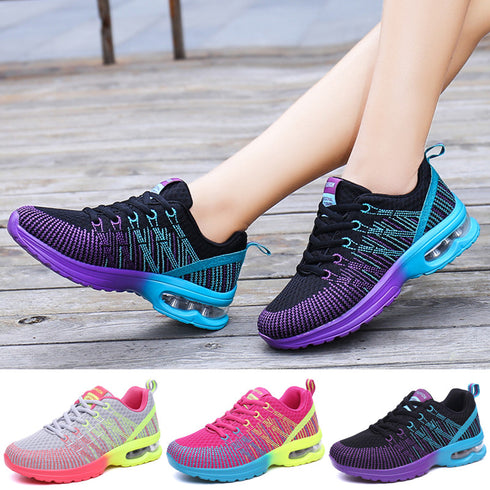 New Sports Shoes Casual Mesh Breathable Fitness Women's Shoes - ROUTINE FASHION