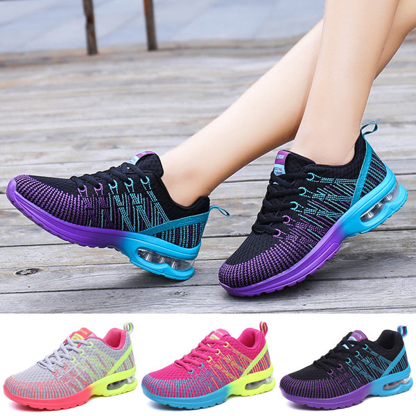 New Sports Shoes Casual Mesh Breathable Fitness Women's Shoes - ROUTINE FASHION
