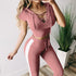 New Women's Solid Color Sports And Leisure Suits - ROUTINE FASHION