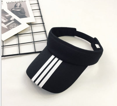 Striped Fashion Women Men Sun Visor Beanie Hats - ROUTINE FASHION