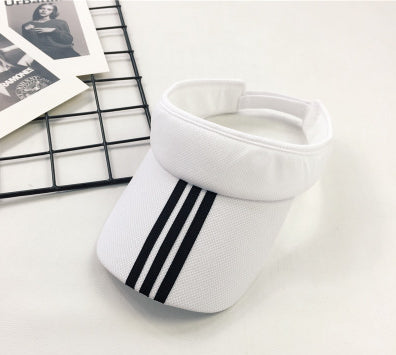 Striped Fashion Women Men Sun Visor Beanie Hats - ROUTINE FASHION