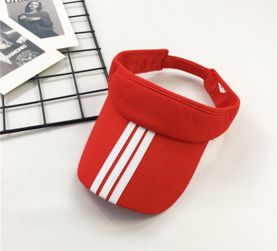 Striped Fashion Women Men Sun Visor Beanie Hats - ROUTINE FASHION