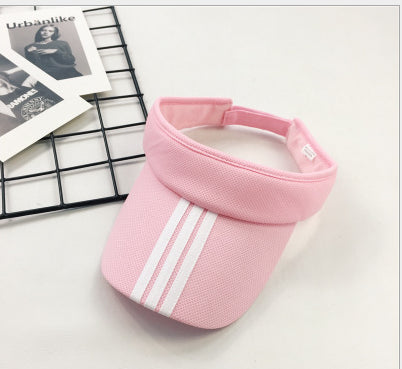 Striped Fashion Women Men Sun Visor Beanie Hats - ROUTINE FASHION