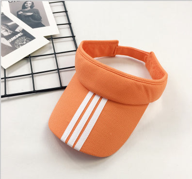 Striped Fashion Women Men Sun Visor Beanie Hats - ROUTINE FASHION