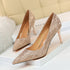 Champagne Main Wedding Bridal Shoes Wedding Shoes - ROUTINE FASHION