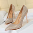 Champagne Main Wedding Bridal Shoes Wedding Shoes - ROUTINE FASHION