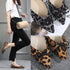 Women flats Shoes Leopard Pattern Slip On ballerina Pointed Toe Suede - ROUTINE FASHION