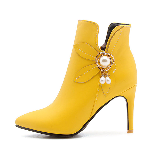 Boots high heel ankle boots - ROUTINE FASHION
