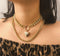 Metal Heart Choker Necklace For Women - ROUTINE FASHION
