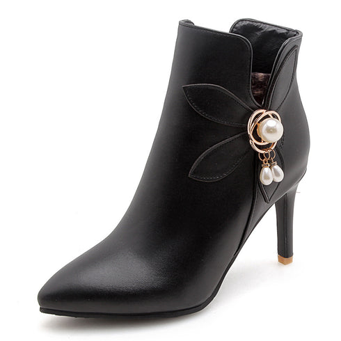 Boots high heel ankle boots - ROUTINE FASHION