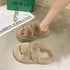 Fuzzy Slippers Women House Shoes Fluffy Bedroom Slippers - ROUTINE FASHION