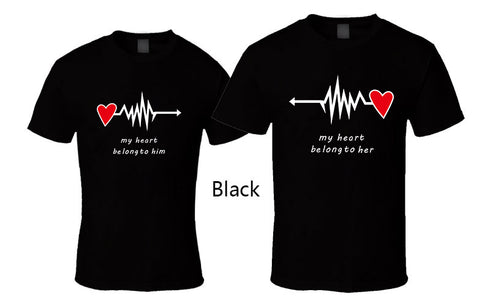 Couple cotton T-shirt - ROUTINE FASHION