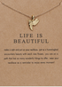 Multi-layer Moon Pendant Necklaces for Women Bohemian Wafer Elegant Necklace - ROUTINE FASHION