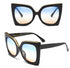 Women's Vintage Cat Eye Sunglasses Women Gradient Lens Sunglasses Glasses - ROUTINE FASHION