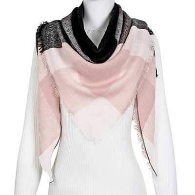 esign Women Triangles Scarf Long Scarves Shawl Autumn Winter - ROUTINE FASHION