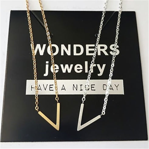 V Bracelets For Women Stainless Steel Chain - ROUTINE FASHION