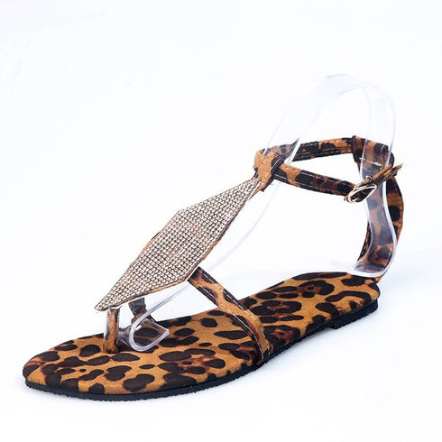 Sandals rhinestone flip flops women sandals - ROUTINE FASHION