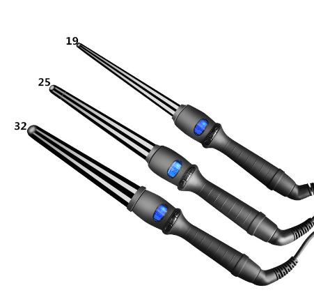 Ceramic Styling Tools professional Hair Curling Iron Hair waver Pear Flower Cone Electric Hair Curler Roller Curling Wand - ROUTINE FASHION