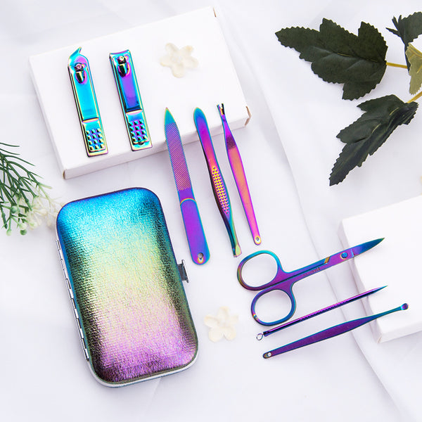 Nail clippers 8-piece nail clippers set nail tools - ROUTINE FASHION