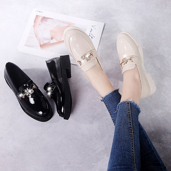 British Style Shoes Flat Shoes Women - ROUTINE FASHION