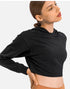 Women's Short Waist Fitness Sports Sweatshirt - ROUTINE FASHION