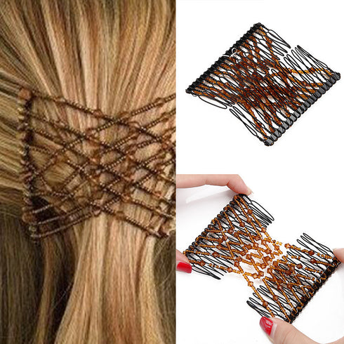 Variety hair comb hair styling wire hair styling beaded magic hair comb styling comb wholesale - ROUTINE FASHION