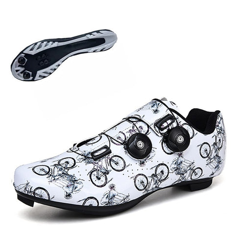 Cycling Shoes Road Bike Shoes Lock Shoes - ROUTINE FASHION