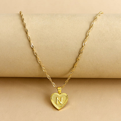 26 English Initial Letter Pendant Necklaces For Women - ROUTINE FASHION